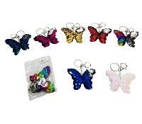 Reversible Sequin Key Chain [Butterfly]